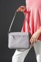 Long Strap 5 Compartment Special Series Women's Crossbody Messenger Shoulder Bag 3019-gq Gray - 2