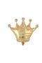 King Crown Foil Balloon Baby Kids Adults Party King Father's Day Celebration Gold - 3