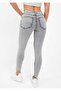 High Waist Slim Leg Skinny Power Lycra Jeans - 3