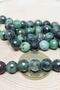 Anyolite (rubizoite – Rubyzoisite) Stone Facet Cut Series 8mm - 3