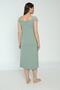 Green Maternity and Maternity Dressing Gown Nightgown Set - 6