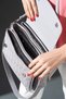 Long Strap 5 Compartment Special Series Women's Crossbody Messenger Shoulder Bag 3019-gq Gray - 3