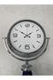 150 cm Chrome Metal Tripod Clock - 2