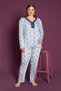 Seasonal Bamboo Mother Pajama Set - Wide Size Range - 2