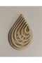 Wooden Teardrop Wall Lamp Wall Sconce - 5