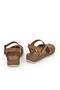 , Women's Genuine Leather Sandals 1411008Z204 Tan - 3