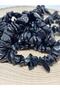 Perforated Tourmaline Stone Black Mini Size 50 Pieces - 2