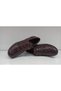 Women's Burgundy Anatomical Genuine Leather Shoes - 3