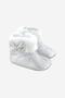 Furry, Glitter and Bow Baby Booties