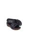 Women's Navy Blue Buckle Casual Slippers - 4