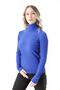 Women's Full Fisherman Cobalt Blue Sweater - 2