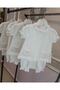 Baby Rompers with Knitwear Shorts