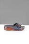 Women's Black Anatomical Sole Buckle Slippers pc-6784 - 2