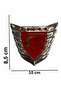 Nickel-plated Turkish Flag Paste Coat of Arms - 2