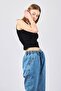 Women's Black V-Neck Camisole Athlete - 5