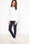 Navy Blue Slim Fit 5 Pockets Teen Girl Pants H2197A6.Be458