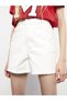 Standard Fit Straight Ripped Detailed Women's Jean Shorts - 4