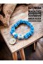 Murano Glass Basement Bead Charm Evil Eye Bead Bracelet Evil Eye Beaded Bracelet