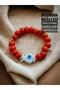 Murano Glass Basement Bead Charm Evil Eye Bead Bracelet Evil Eye Beaded Bracelet - 2