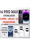 iPhone 14 Pro Max Shockproof Soft Touch Silicone Phone Case Anti-Scratch Cover - Fuchsia - 5