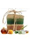 Handmade Natural Pumpkin Fiber Donkey Milk Honey Aloe Vera Soap Set of 2