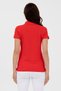 Women's Polo Neck Embroidered T-shirt 1567889 Red - 2
