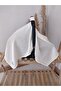 غطاء عربة أطفال مطرز من الموسلين بطبقة واحدة + وسادة عربة أطفال + بطانية مطرزة بطبقة مزدوجة كريم أسد - 5