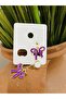 Purple Bow Clip Children's Earrings - No Piercing Hole Earrings - 7