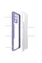 Oppo Reno 5 Lite Case Frosted Transparent Parfait Cover with Camera Protection on the Back - 4