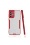 Samsung Galaxy A73 Case Frosted Transparent Parfait Cover with Camera Protection on the Back