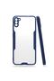 Samsung Galaxy M11 Case with Camera Protection Frosted Transparent Parfait Cover on the Back - 2