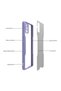 Samsung Galaxy A51 Case Frosted Transparent Parfait Cover with Camera Protection on the Back - 4