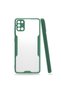 Samsung Galaxy A31 Case Frosted Transparent Parfait Cover with Camera Protection on the Back