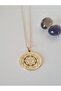 Kali Yantra Symbol and General Number Sequences Steel Necklace - 2