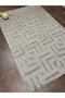 Grace Scandinavian Pattern High Low Knit Pattern Carpet Rug - 6