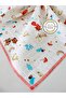 Multi-Purpose Muslin Blanket 90x90 Cm Organic Squirrel