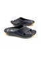 Ilgen Genuine Leather Orthopedic Women's Black Color Slippers