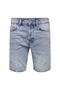 Men's Denim Shorts Comfortable - 22024848 _onsedge L. Blue Destroy 48