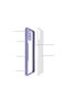 Samsung Galaxy A02S Case Frosted Transparent Parfait Cover with Camera Protection on the Back - 4