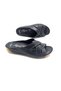 Umut Ilgen Genuine Leather Orthopedic Women's Black Color Slippers