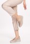 Genuine Leather Anatomical Sole Buckle Detailed Comfortable Shoes Ndr.106 - Ice Gray - 36 - 2