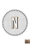 طبق كيك إميلي ''N'' - 19 سم - 4