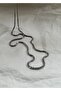 Unisex 60 Cm Thin Twist Chain Necklace - 2