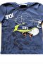 Boy's Tiger with Glasses Indigo Color T-shirt - 2