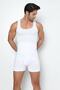 Secret Moda White Men's Belly Waist Abdominal Corset Athlete Corset - 6