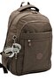 Crinkle Water Resistant Fabric Unisex Mink Backpack 2300