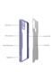 Samsung Galaxy A21S Case Frosted Transparent Parfait Cover with Camera Protection on the Back - 4