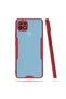 Oppo A15 Case Frosted Transparent Parfait Cover with Camera Protection on the Back