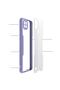Realme C21 Case Frosted Transparent Parfait Cover with Camera Protection Back - 4