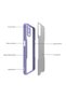 Oppo A72 Case Frosted Transparent Parfait Cover with Camera Protection on the Back - 4